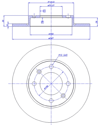 Brake Disc (142.478)