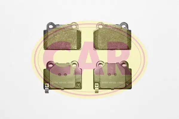 Brake Pad Set, disc brake (PNT5651)