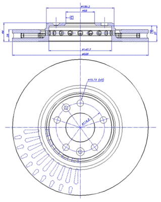 Brake Disc (142.1494)