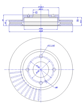 Brake Disc (142.1475)