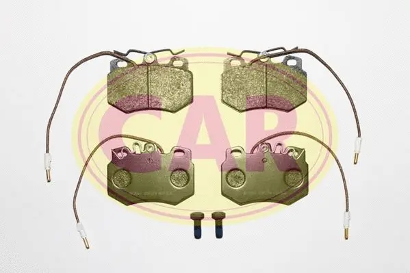 Brake Pad Set, disc brake (PNT472)