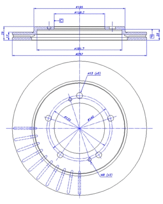 Brake Disc (142.1184)