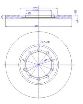 Brake Disc (142.1428)