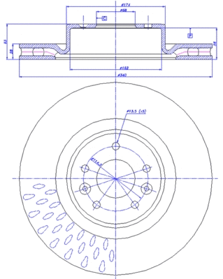 Brake Disc (142.1713)