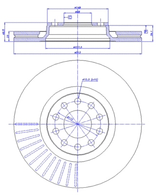 Brake Disc (142.1189)