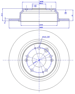 Brake Disc (142.1238)