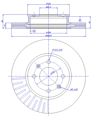 Brake Disc (142.025)