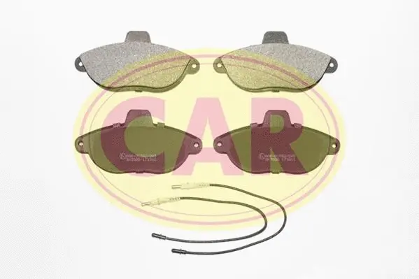 Brake Pad Set, disc brake (PNT643)