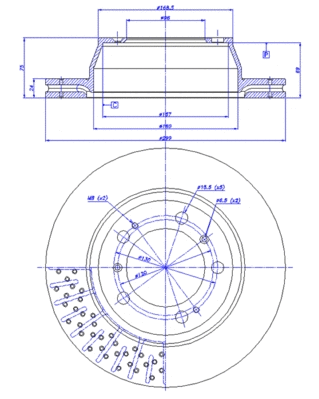 Brake Disc (142.1054)