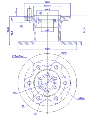Brake Disc (142.185)