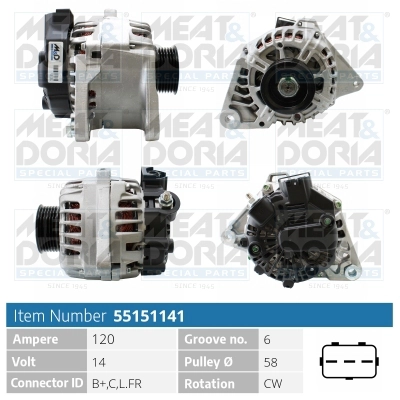 Alternator (55151141)