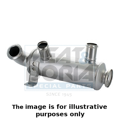 Cooler, exhaust gas recirculation (88370E)