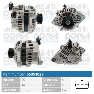 Alternator (55351023)
