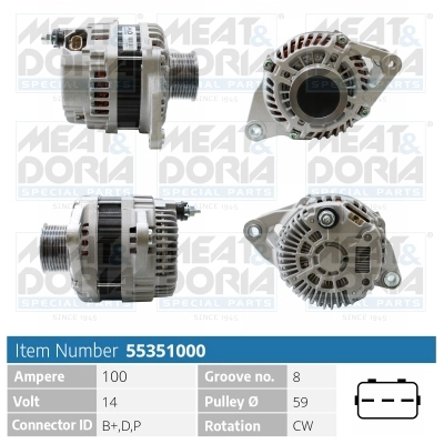 Alternator (55351000)