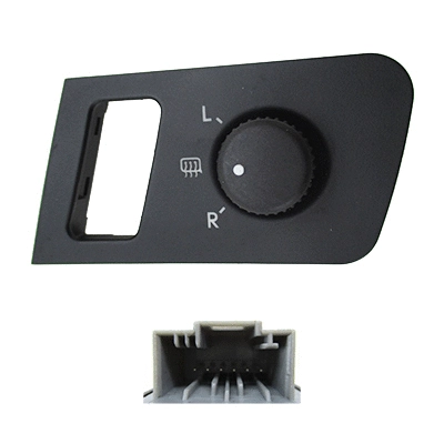 Switch, exterior rearview mirror adjustment (206029)