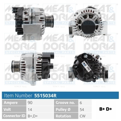 Alternator (5515034R)