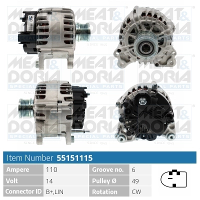 Alternator (55151115)