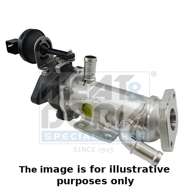 Cooler, exhaust gas recirculation (88385E)