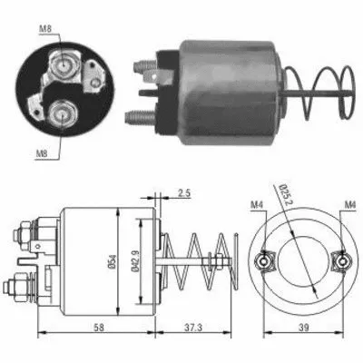 Solenoid Switch, starter (46053)