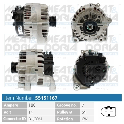 Alternator (55151167)