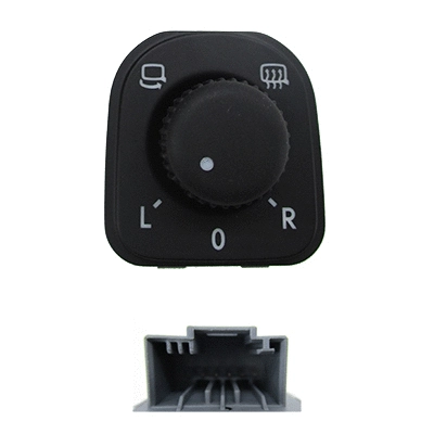 Switch, exterior rearview mirror adjustment (206026)