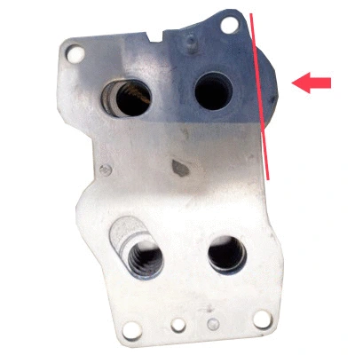 Oil Cooler, engine oil (95282)