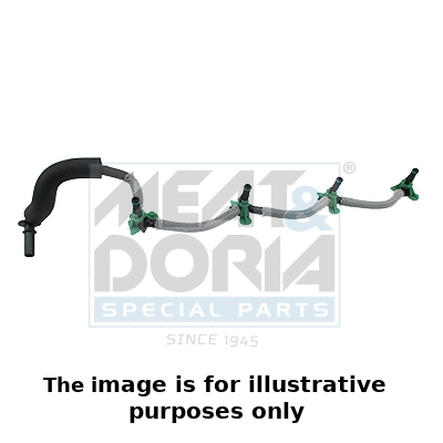 Hose, fuel overflow (9841E)