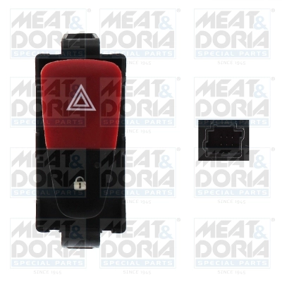 Hazard Warning Light Switch (23686)