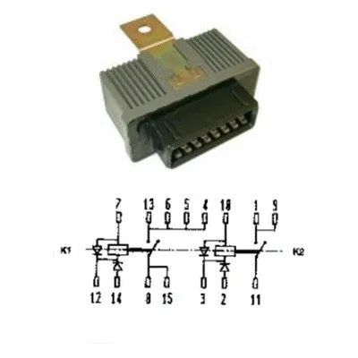 Relay, fuel pump (73240102)