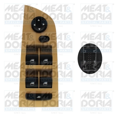 Switch, window regulator (26829)
