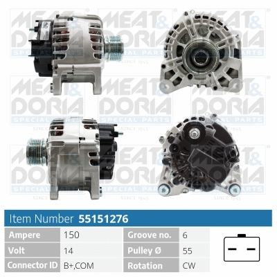Alternator (55151276)