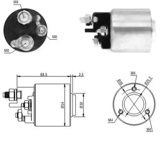 Solenoid Switch, starter (46113)