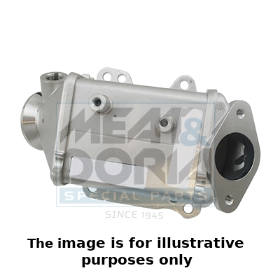 Cooler, exhaust gas recirculation (88367E)