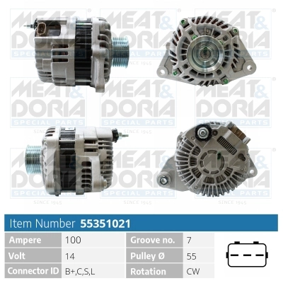 Alternator (55351021)