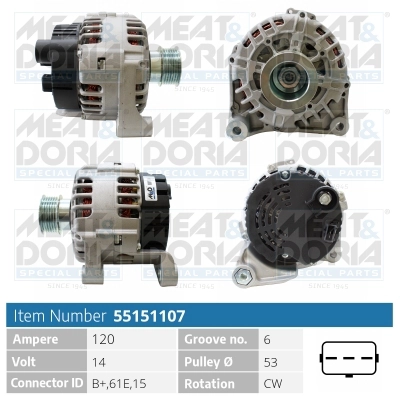 Alternator (55151107)
