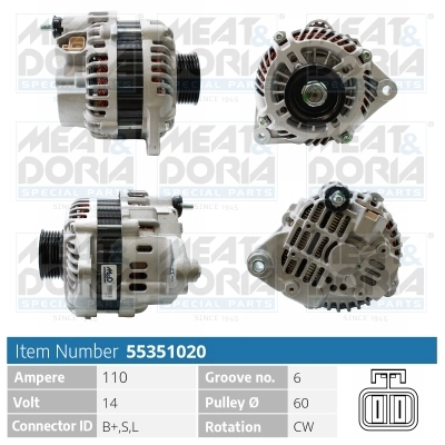 Alternator (55351020)