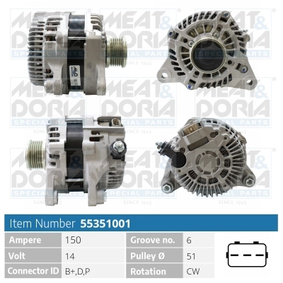 Alternator (55351001)
