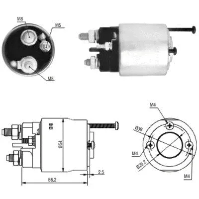 Solenoid Switch, starter (46147)