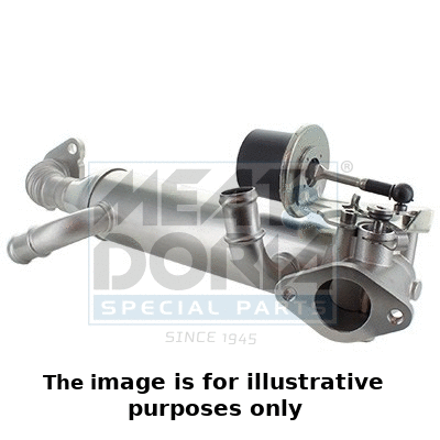 Cooler, exhaust gas recirculation (88406E)