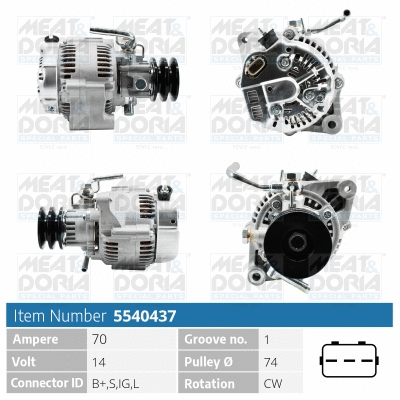 Alternator (5540437)