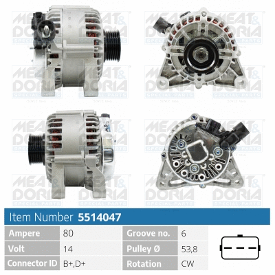 Alternator (5514047)