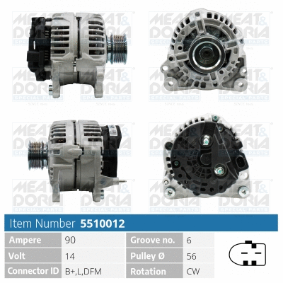 Alternator (5510012)