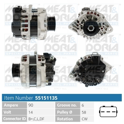 Alternator (55151135)