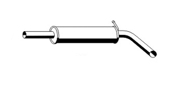Centre Muffler (SKS-33ERNS)
