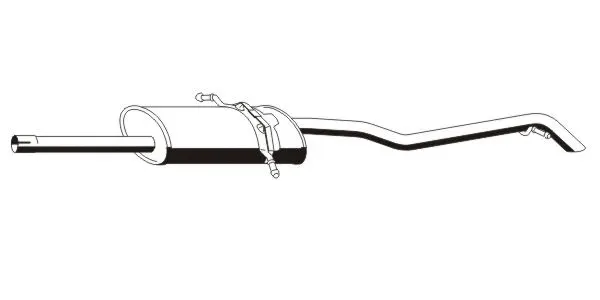 Rear Muffler (MS-247ERNS)