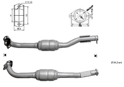 Catalytic Converter (TK-865)