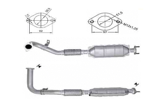 Catalytic Converter (HUK-933)