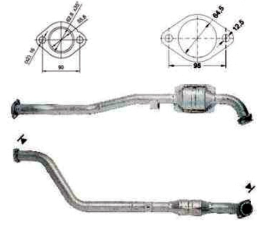 Catalytic Converter (FK-887)