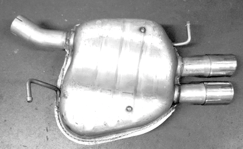 Rear Muffler (AS-334)