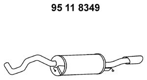 Rear Muffler (AS-153EBER)